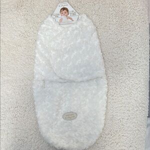 White Baby Swaddle Blanket